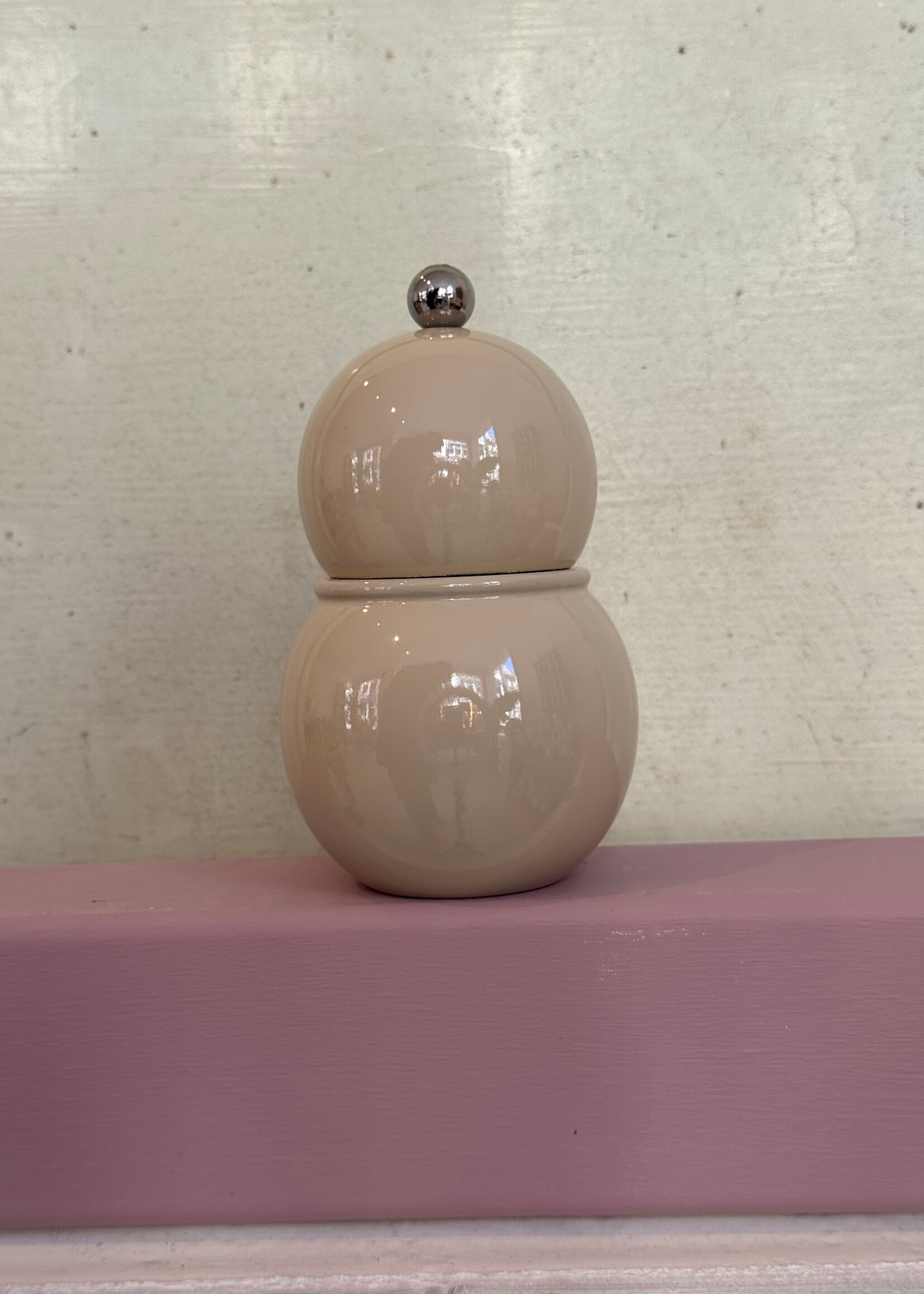 Addison Ross Addison Ross Chubby Salt & Pepper Grinder 12cm 'Cappuccino'