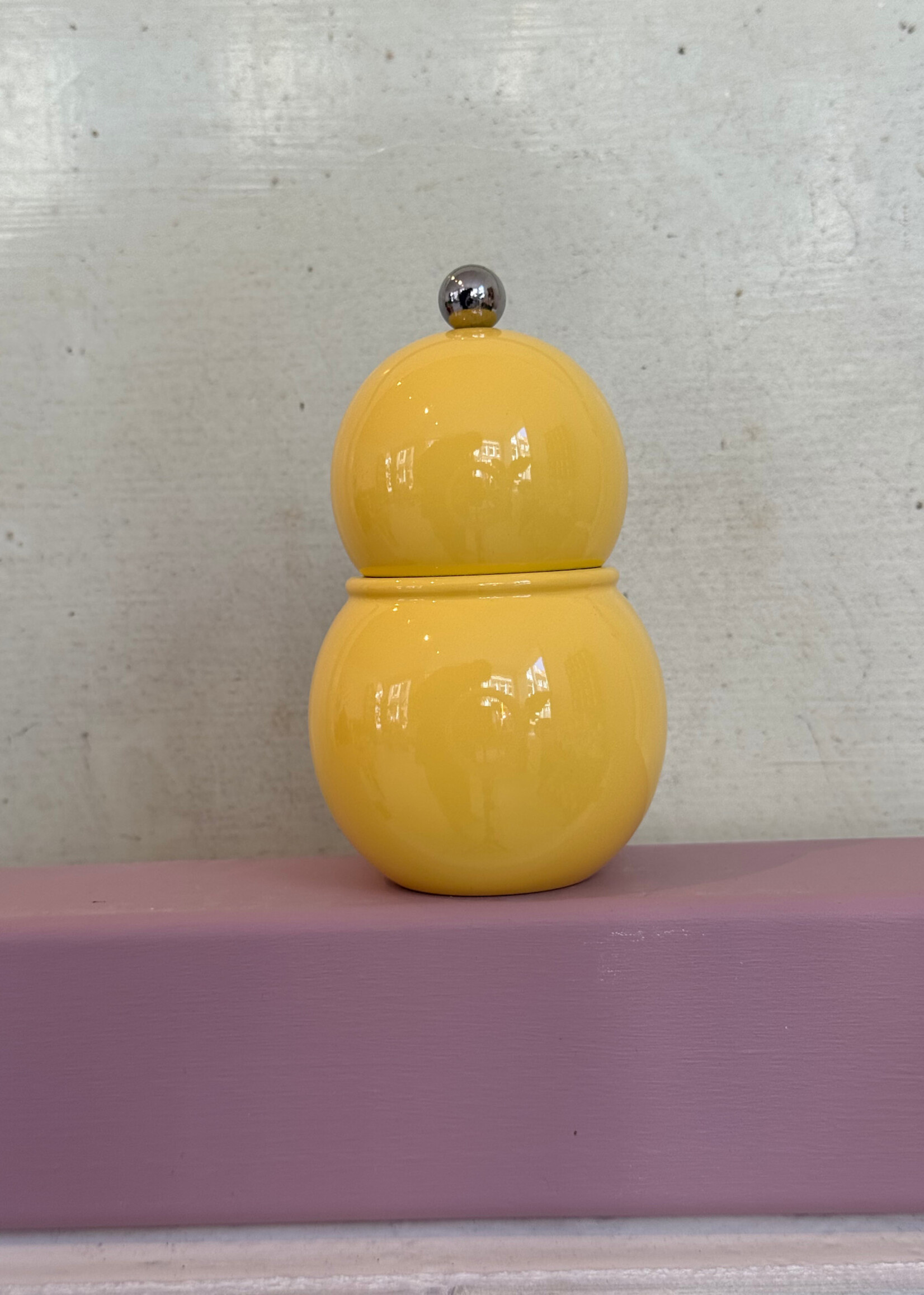 Addison Ross Addison Ross Chubby Salt & Pepper Grinder 12cm 'Buttercream'
