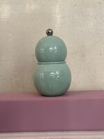 Addison Ross Addison Ross Chubby Salt & Pepper Grinder 12cm Eu De Nil
