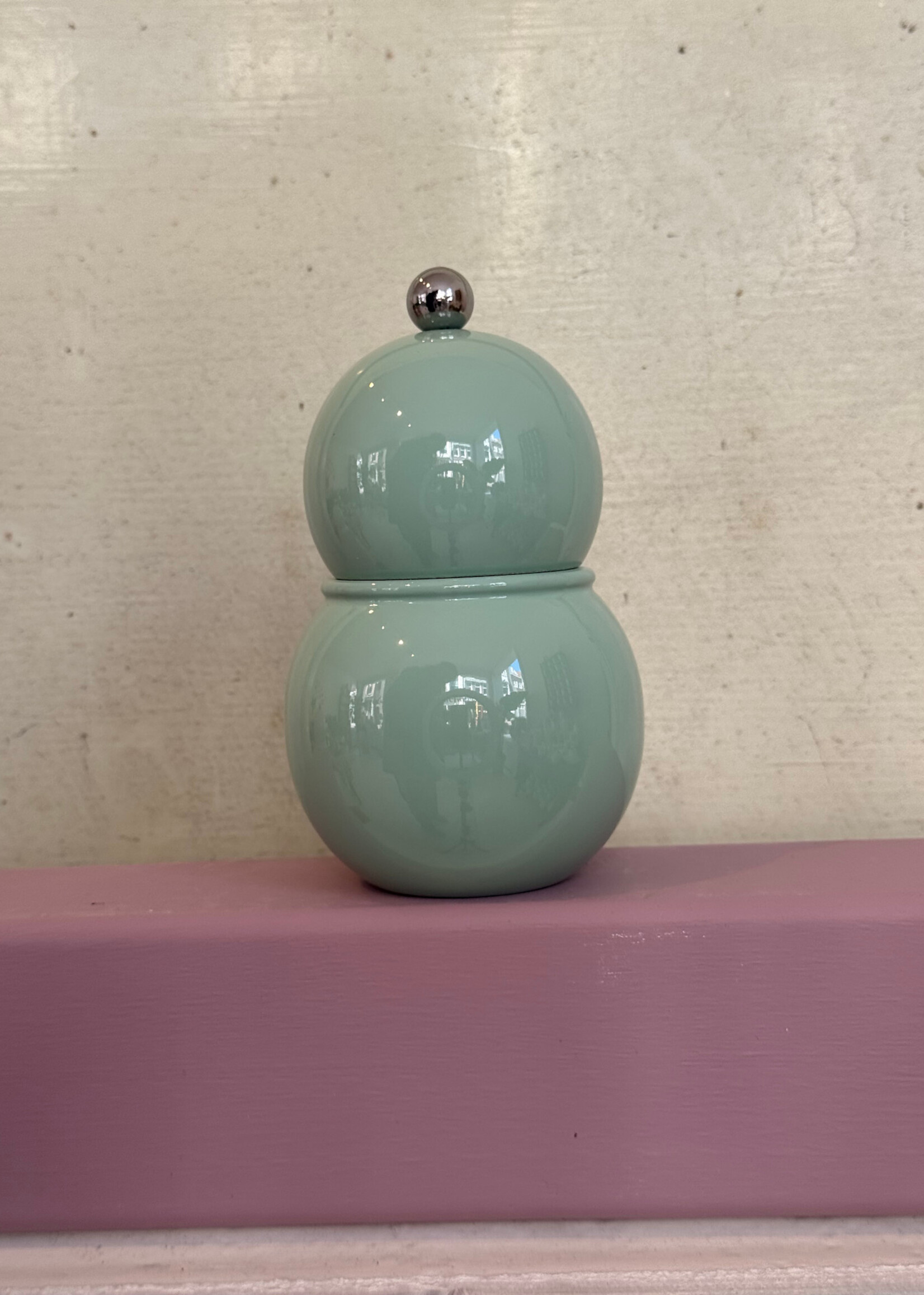 Addison Ross Addison Ross Chubby Salt & Pepper Grinder 12cm Eu De Nil