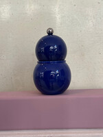 Addison Ross Addison Ross Chubby Salt & Pepper Grinder 12cm Cobalt
