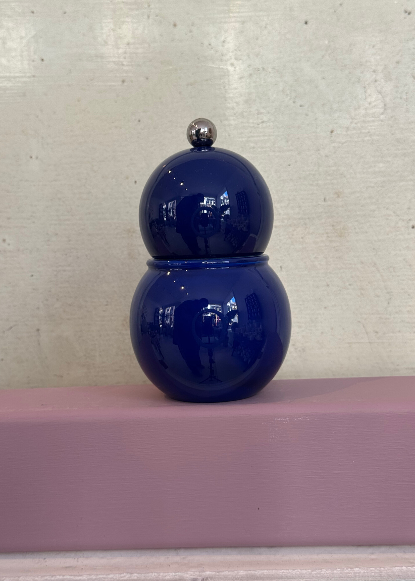 Addison Ross Addison Ross Chubby Salt & Pepper Grinder 12cm Cobalt