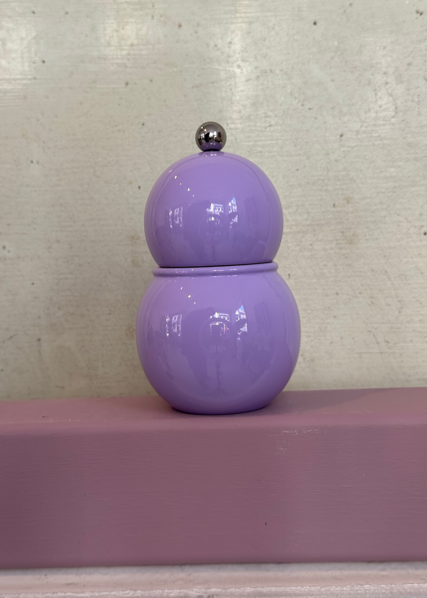 Addison Ross Addison Ross Chubby Salt & Pepper Grinder 12cm Lilac