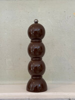 Addison Ross Addison Ross Bobbin Salt & Pepper Grinder 'Chocolate'