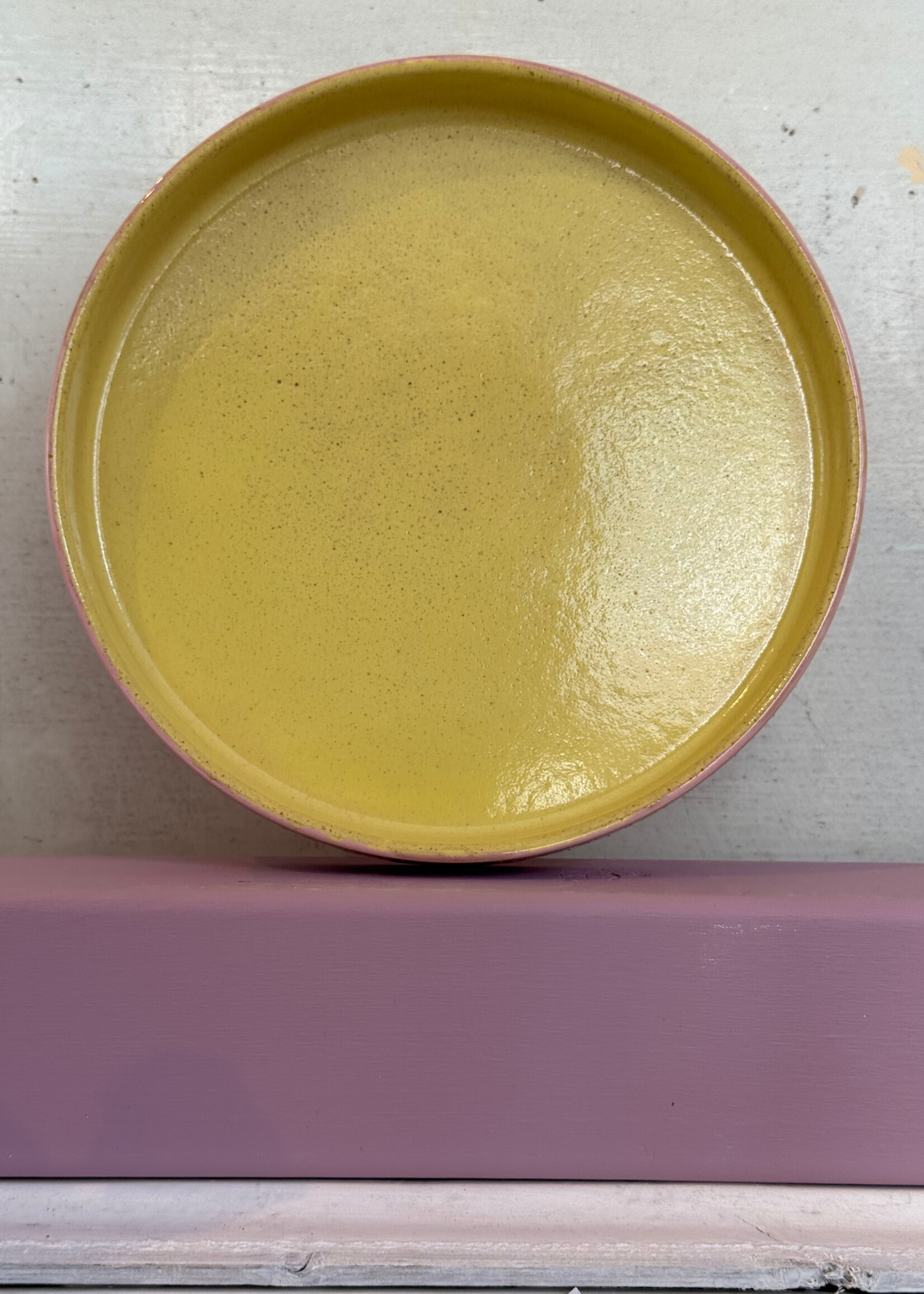 HKliving HKliving Ceramic 70's Bowl on Base 'Bubble'