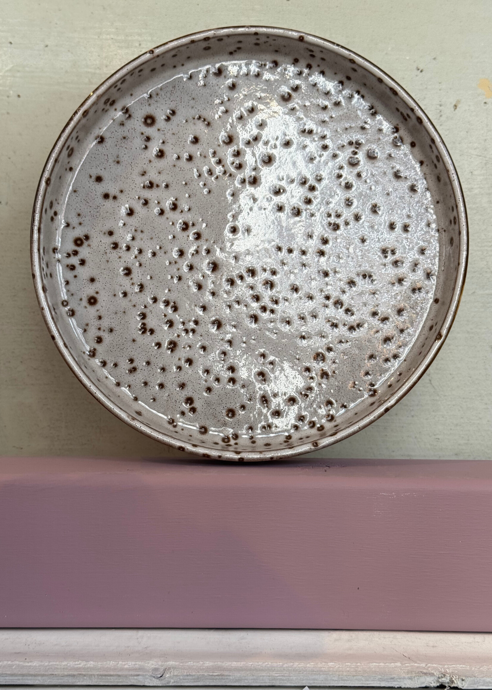 HKliving HKliving Ceramic 70's Bowl on Base 'Comet'