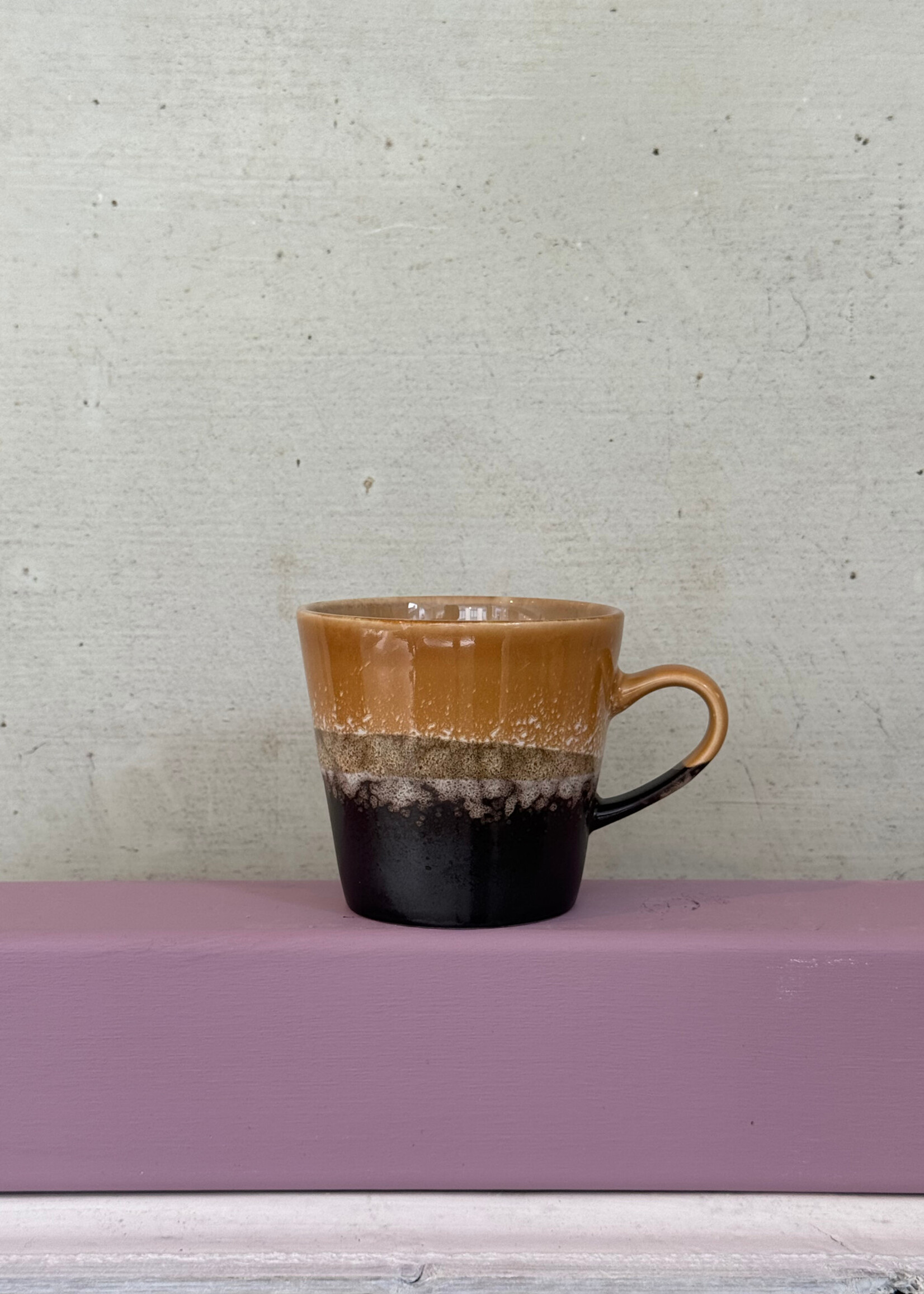 HKliving HKliving Ceramic 70's Americano Mug 'Fire'