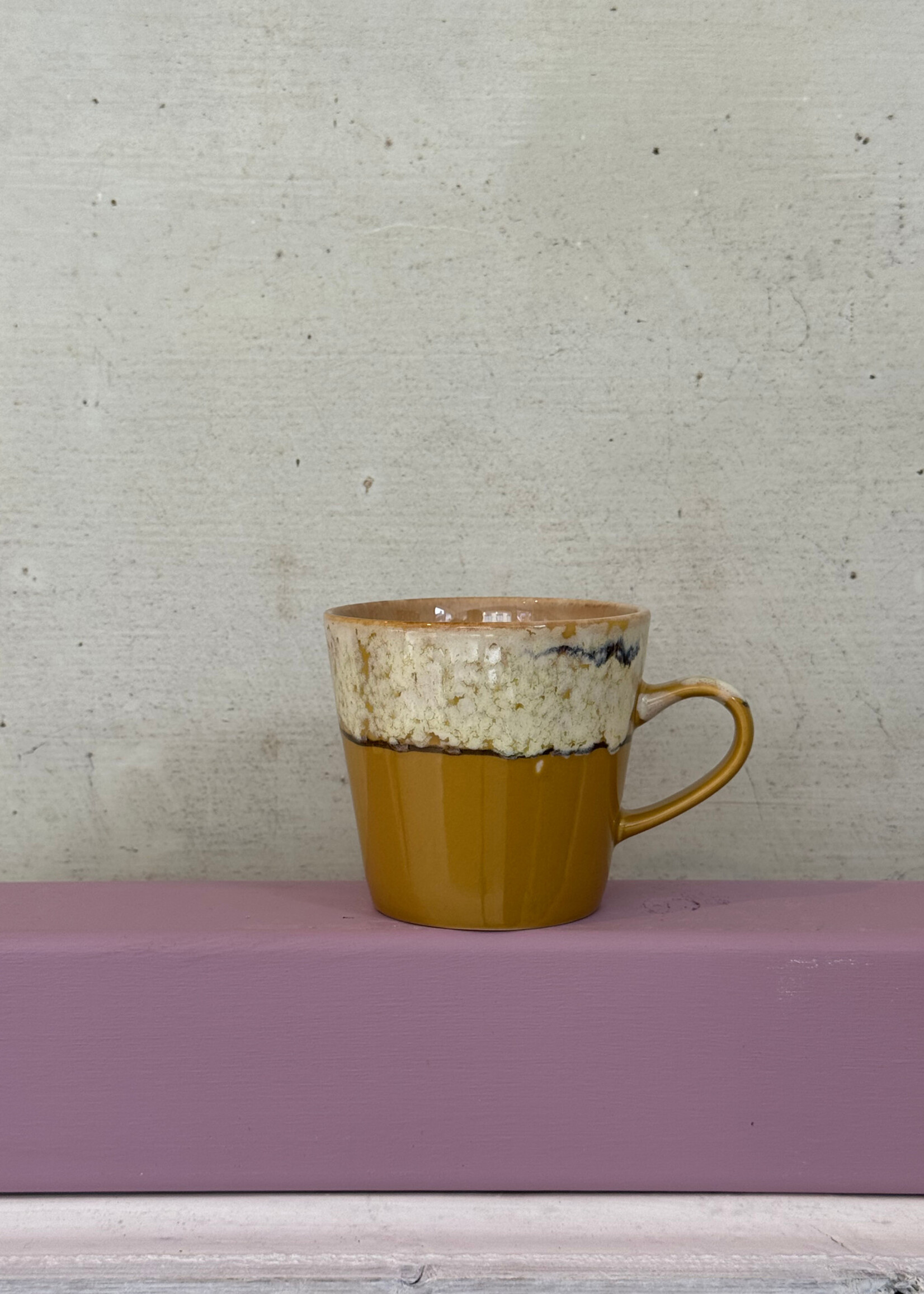 HKliving HKliving Ceramic 70's Americano Mug 'Sunbeam'