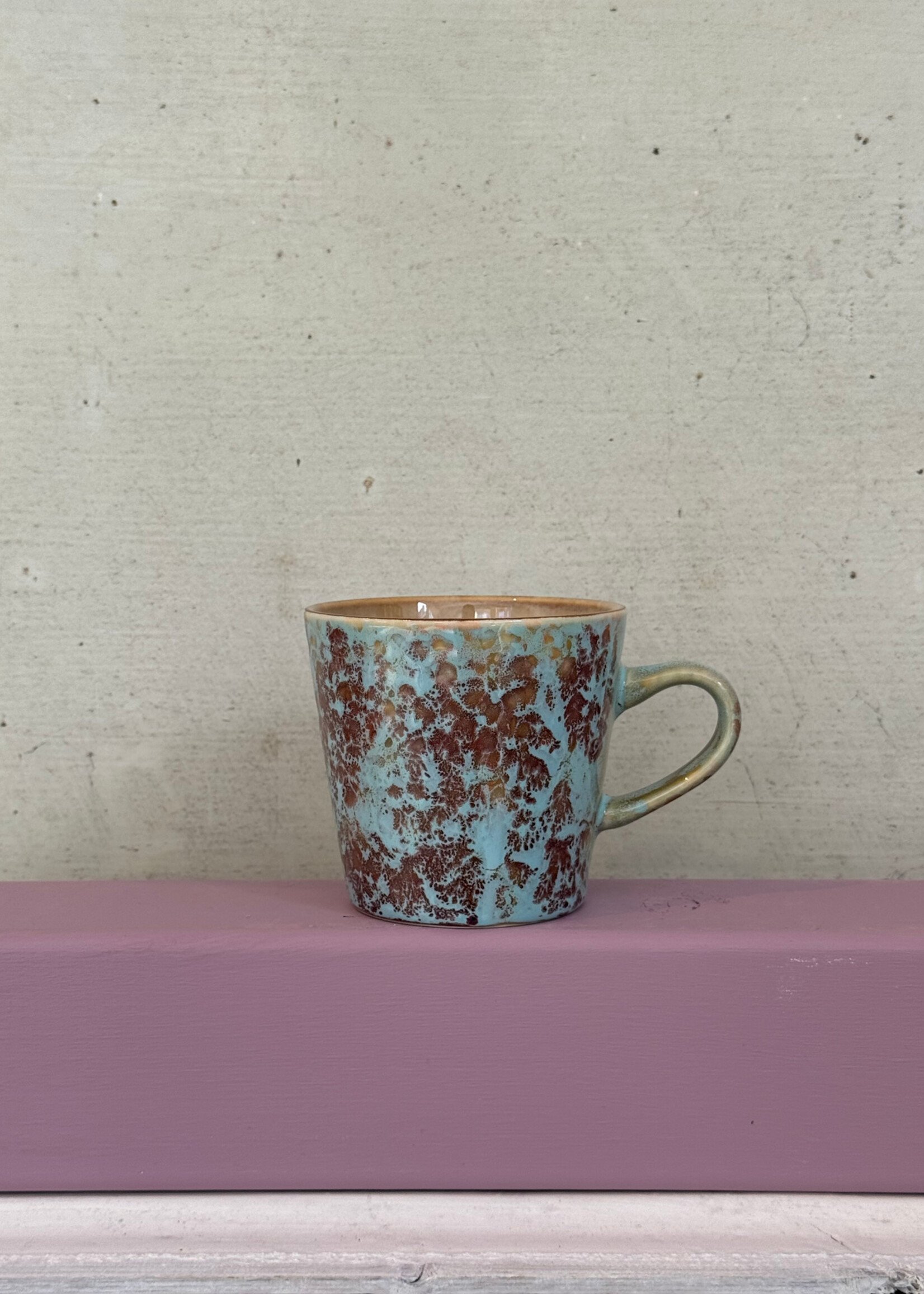 HKliving HKliving Ceramic 70's Americano Mug 'Patina'