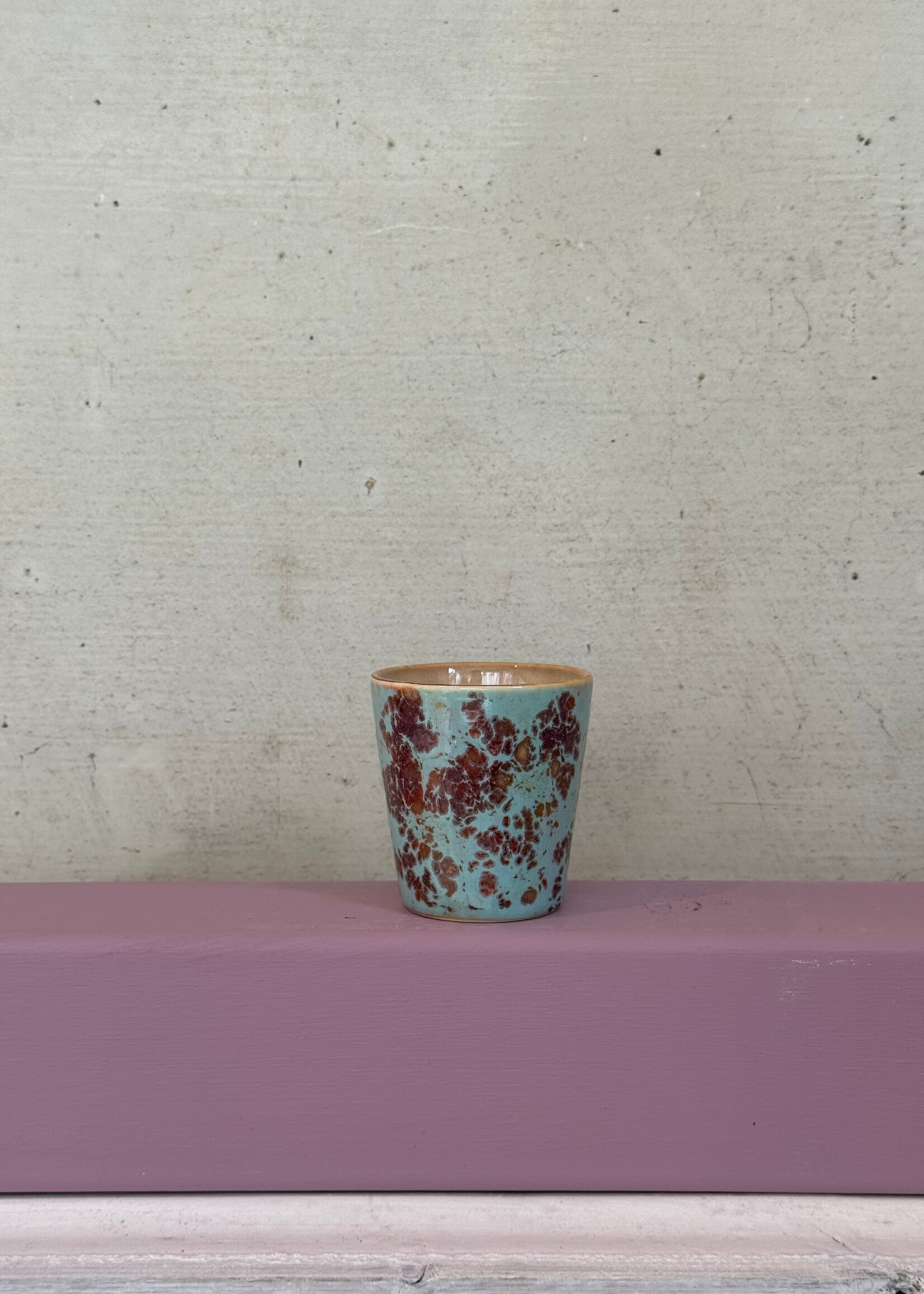 HKliving HKliving Ceramic 70's Ristretto Mug 'Patina'
