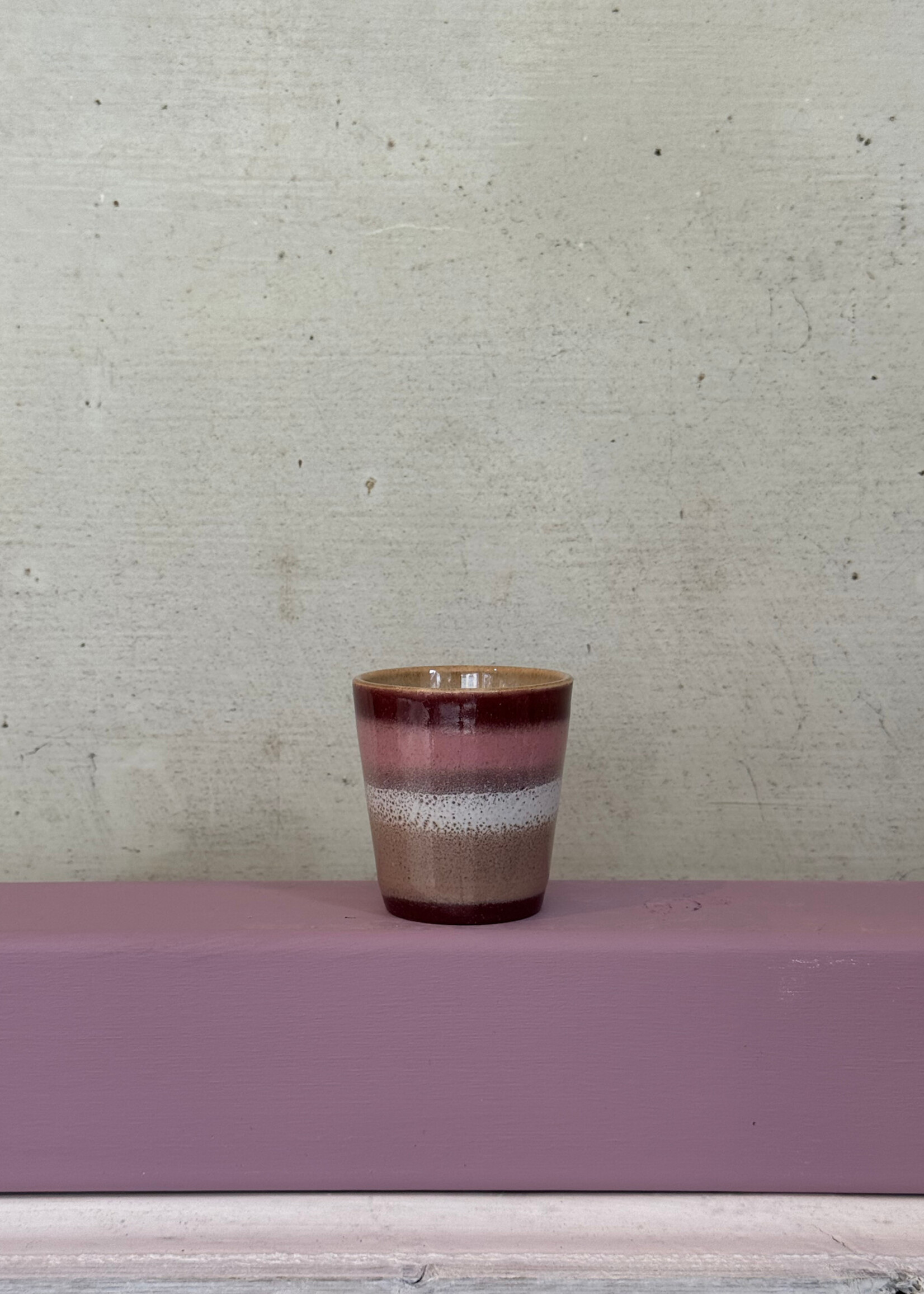 HKliving HKliving Ceramic 70's Ristretto Mug 'Bloom'