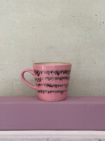 HKliving HKliving Ceramic 70's Cappuccino Mug 'Bubble'