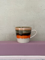 HKliving HKliving Ceramic 70's Cappuccino Mug 'Burst'