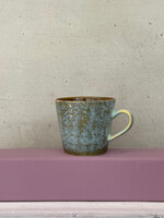 HKliving HKliving Ceramic 70's Cappuccino Mug 'Verdigris'