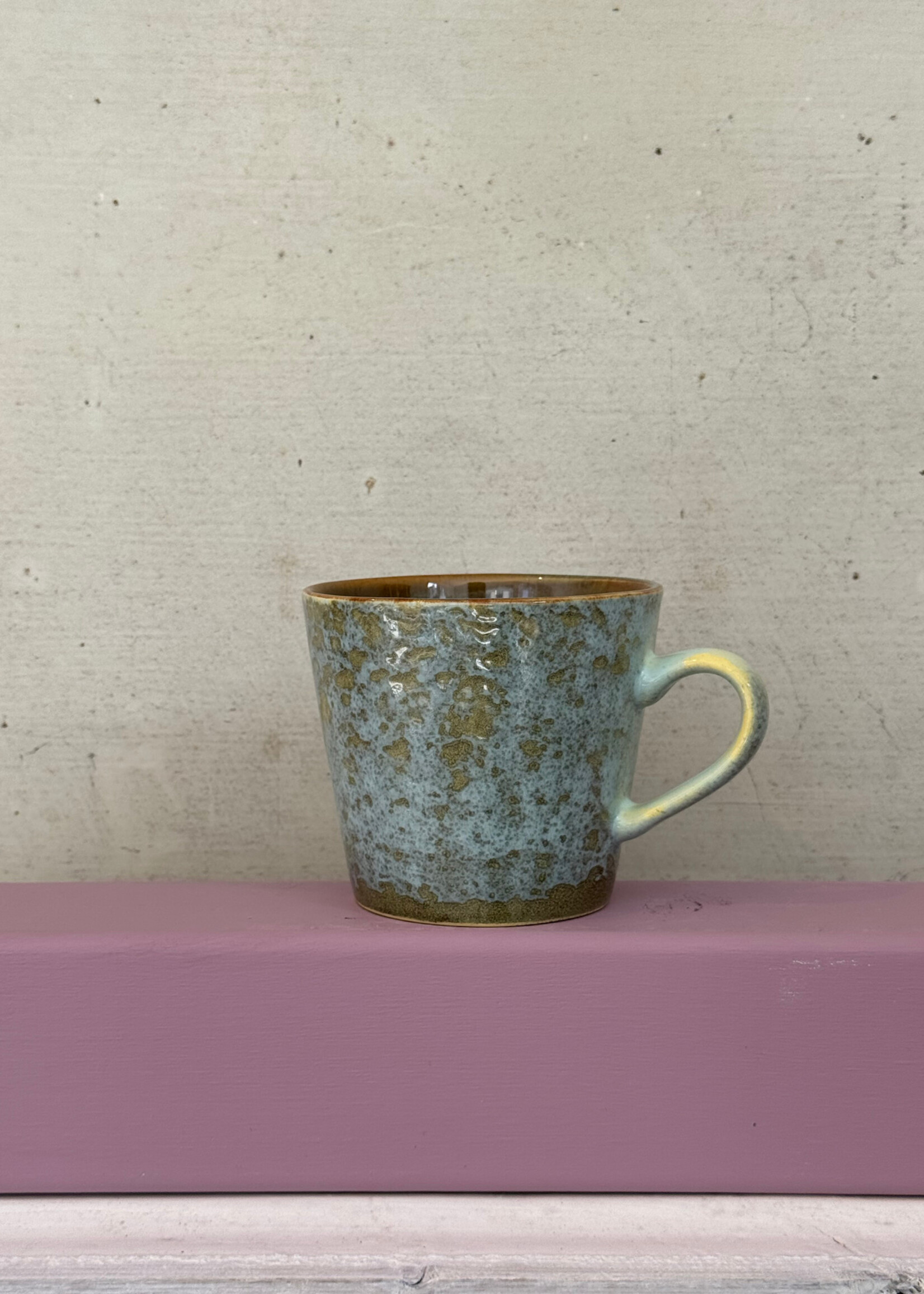 HKliving HKliving Ceramic 70's Cappuccino Mug 'Verdigris'
