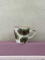 HKliving HKliving Ceramic 70's Cappuccino Mug 'Tide'