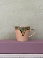 HKliving HKliving Ceramic 70's Cappuccino Mug 'Blossom'
