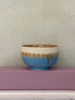 HKliving HKliving Ceramic 70's Noodle Bowl 'Azure'