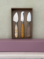 HKliving HKliving Cheese Knives 'Cream'