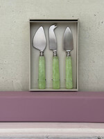 HKliving HKliving Cheese Knives 'Sage'