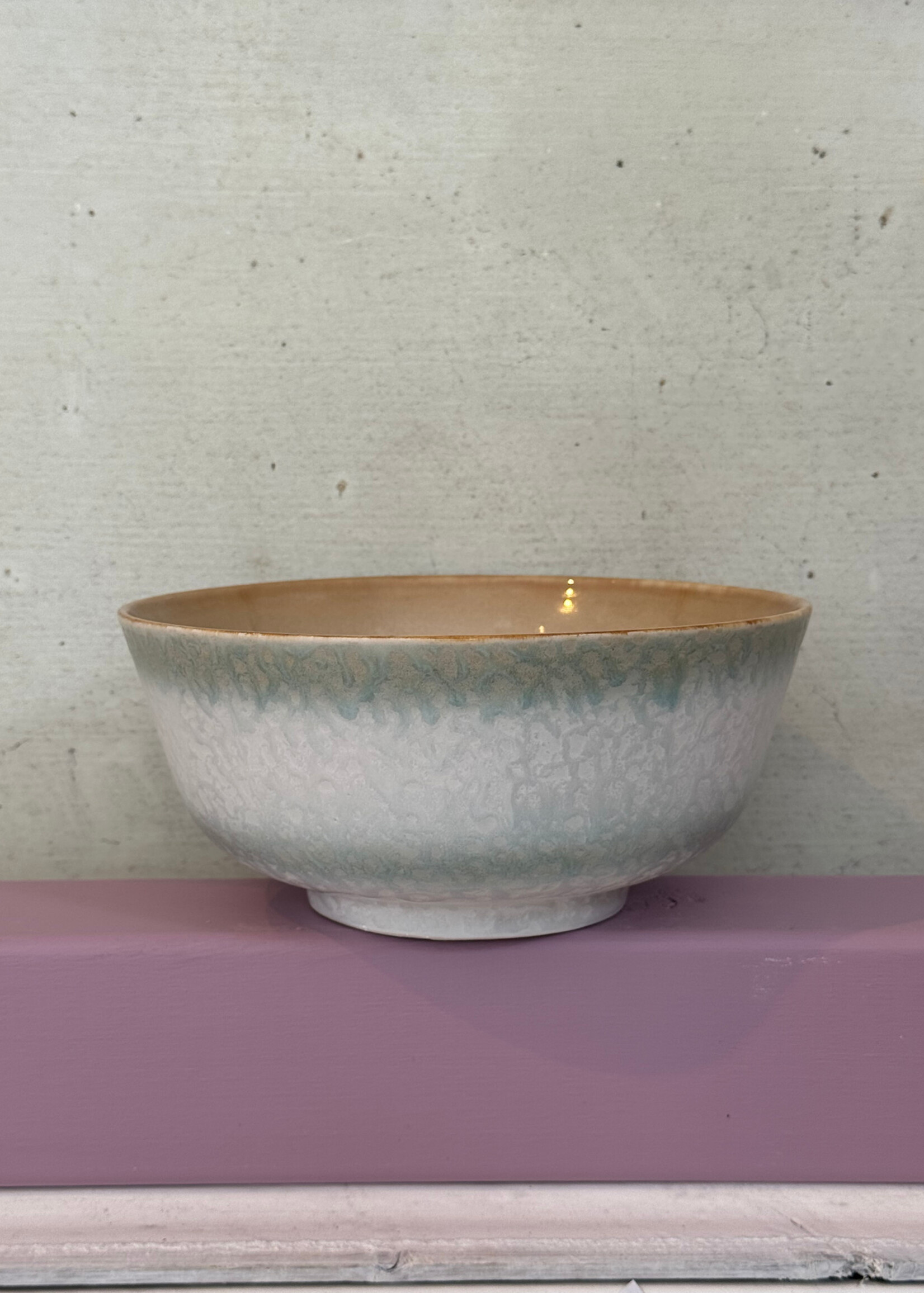 HKliving HKliving Ceramic 70's Ramen Bowl 'Quest'