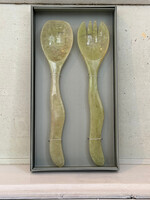 HKliving HKliving Salad Cutlery 'Mist Green'
