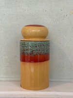 HKliving HKliving Ceramic 70's Storage Jar 'Cove'