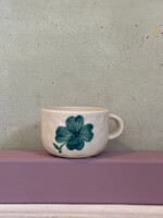 Anna + Nina Anna + Nina Shamrock Cappuccino Mug