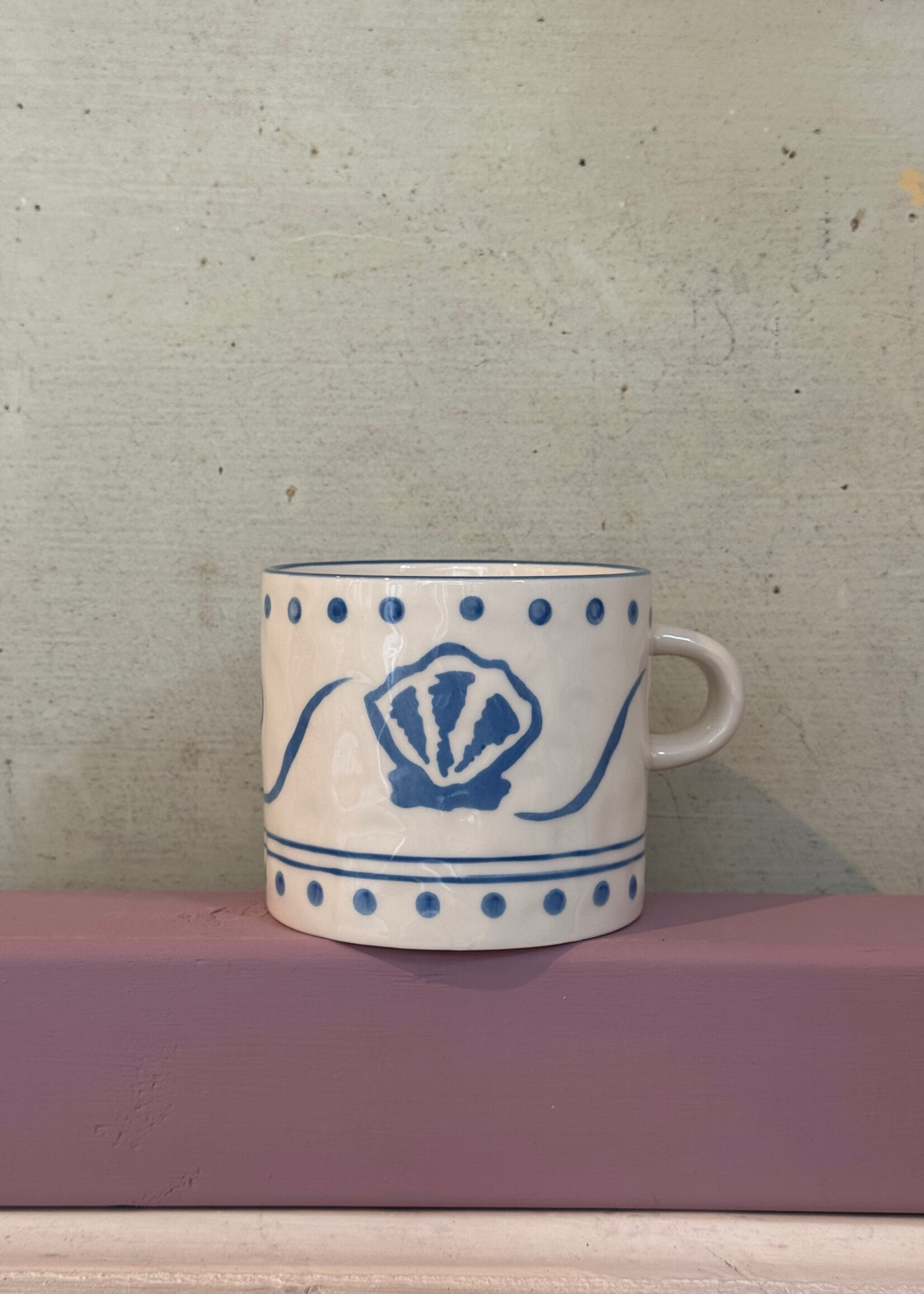 Anna + Nina Anna + Nina Mug 'Azure Shore'