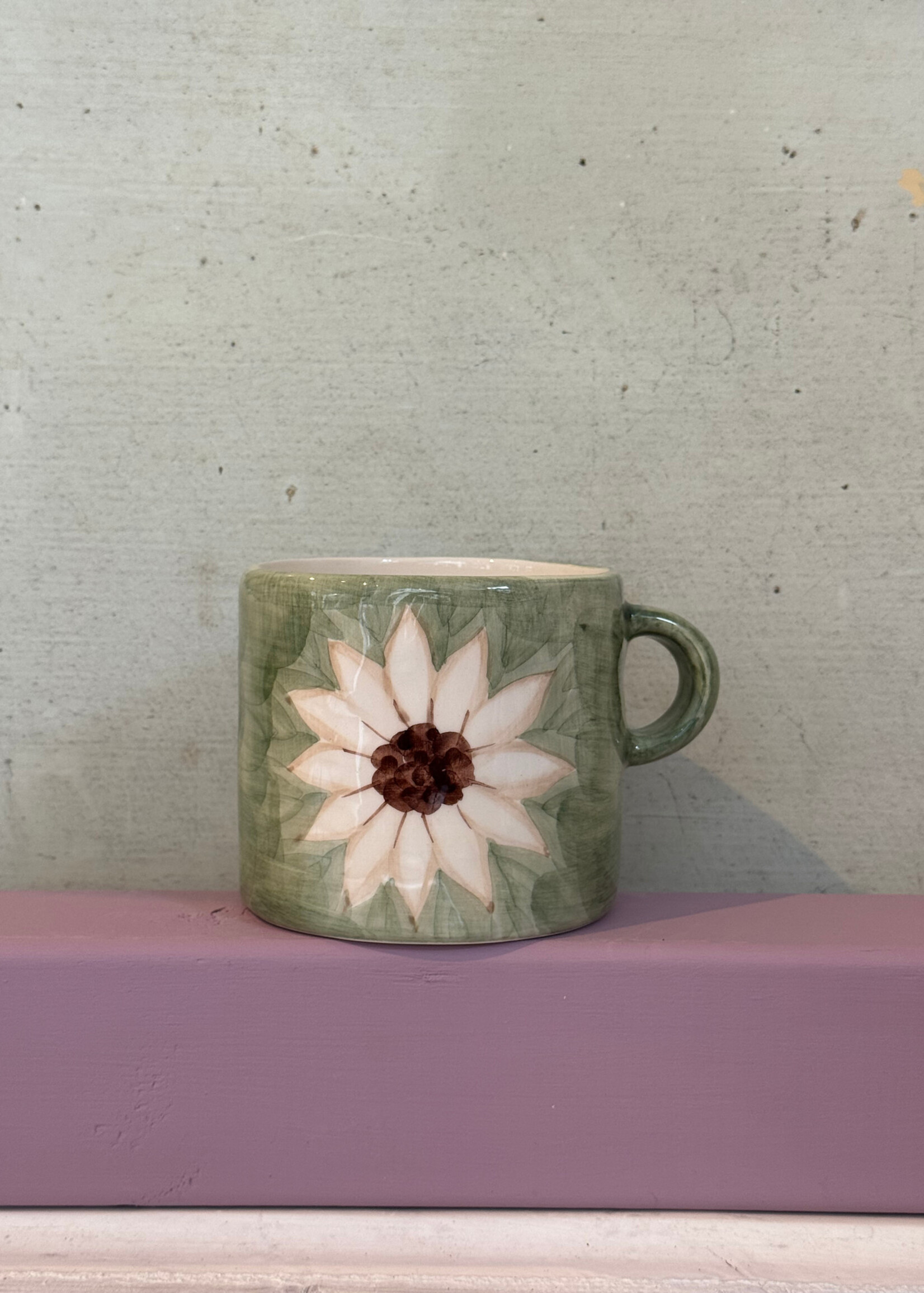 Anna + Nina Anna + Nina White Lotus Dreams Tea Mug
