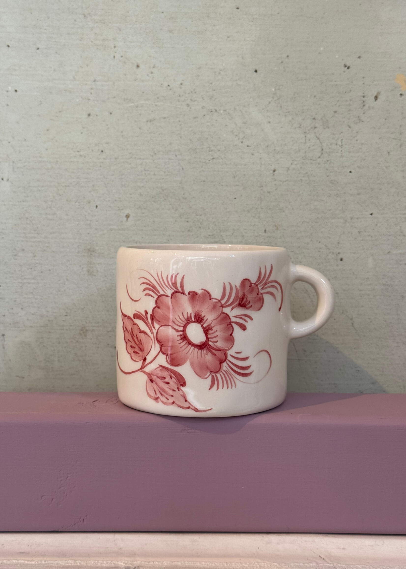 Anna + Nina Anna + Nina Whimsical Rose Mug