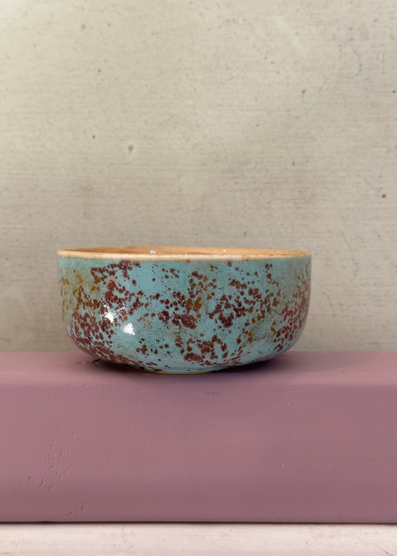 HKliving HKliving Ceramic 70's Dessert Bowl 'Patina'