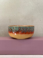 HKliving HKliving Ceramic 70's Dessert Bowl 'Cove'