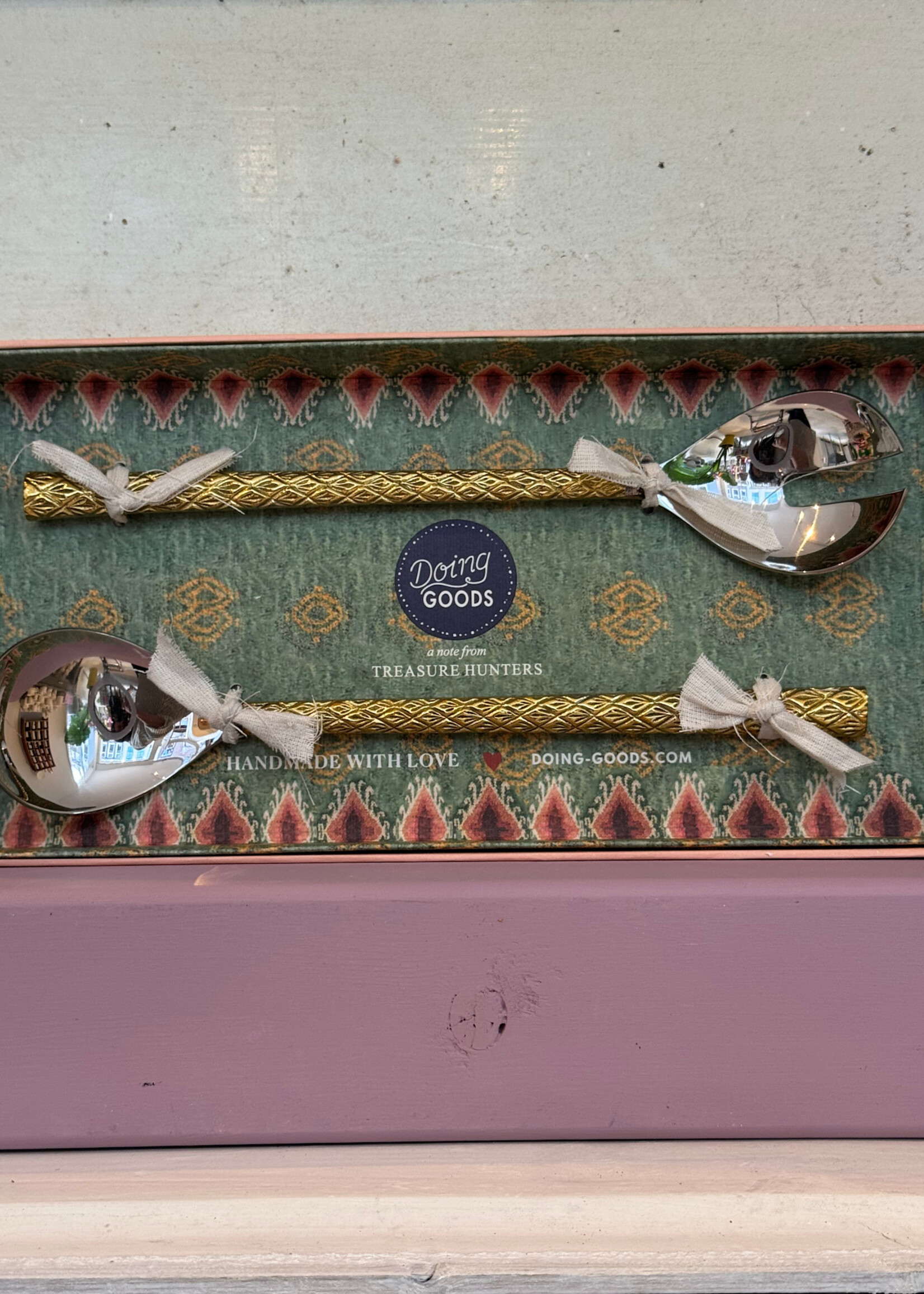 Doing Goods Doing Goods Chameli Salad Server Set