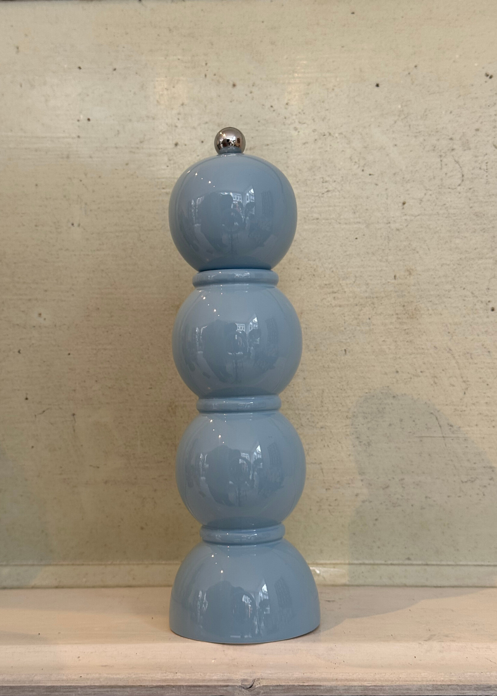 Addison Ross Addison Ross Bobbin Salt & Pepper Grinder 'Periwinkle'