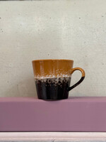 HKliving HKliving Ceramic 70's Cappuccino Mug 'Fire'