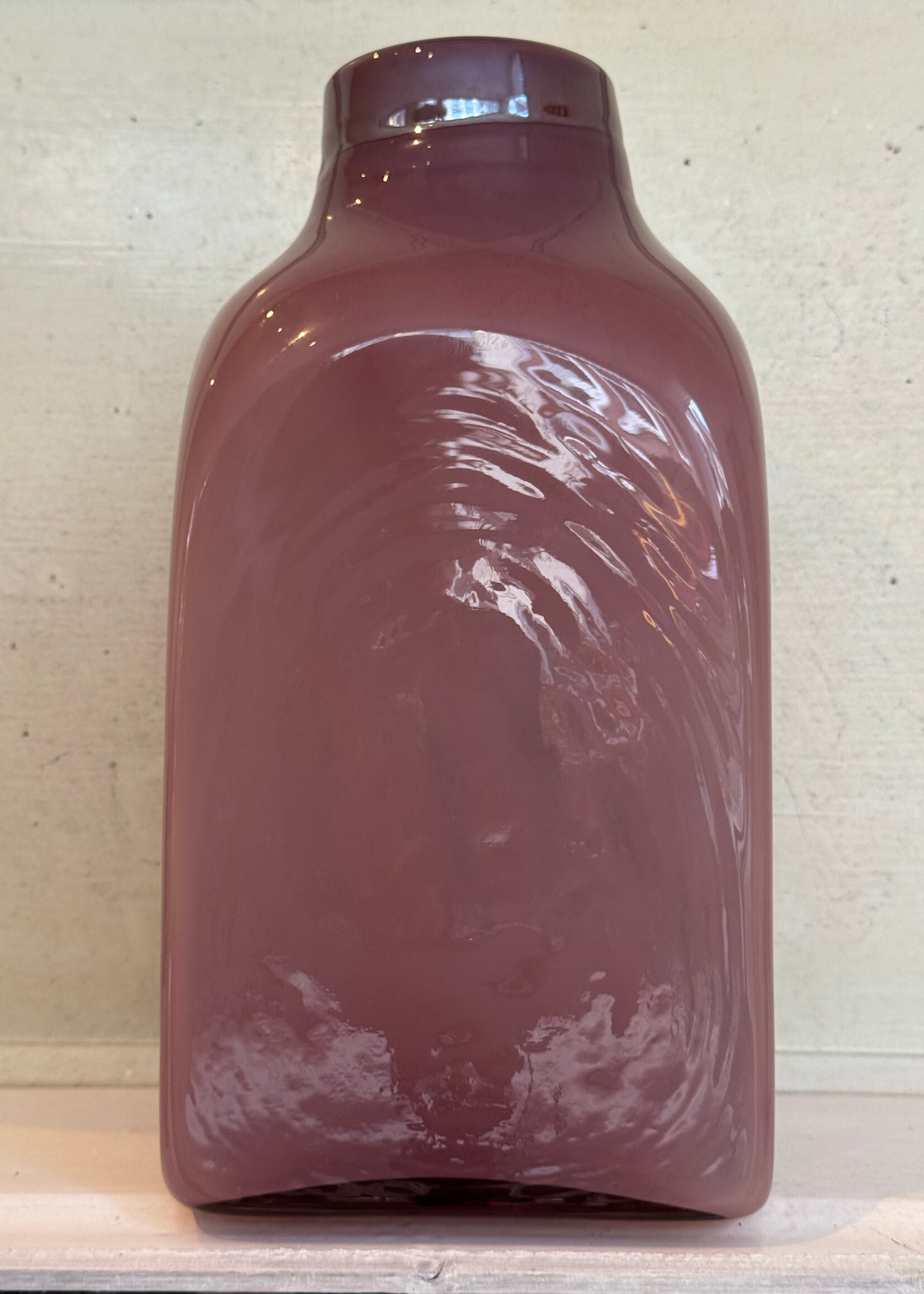 HKliving HKliving Atelier Glass Vase Large 'Pink'