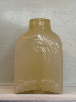 HKliving HKliving Atelier Glass Vase Medium 'Cream'