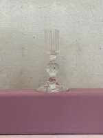 Anna + Nina Anna + Nina Clear Gemma Candle Holder