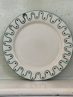 Anna + Nina Anna + Nina Leaf Dinner Plate