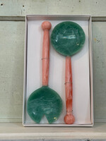 Anna + Nina Anna + Nina Coastal Salad server set