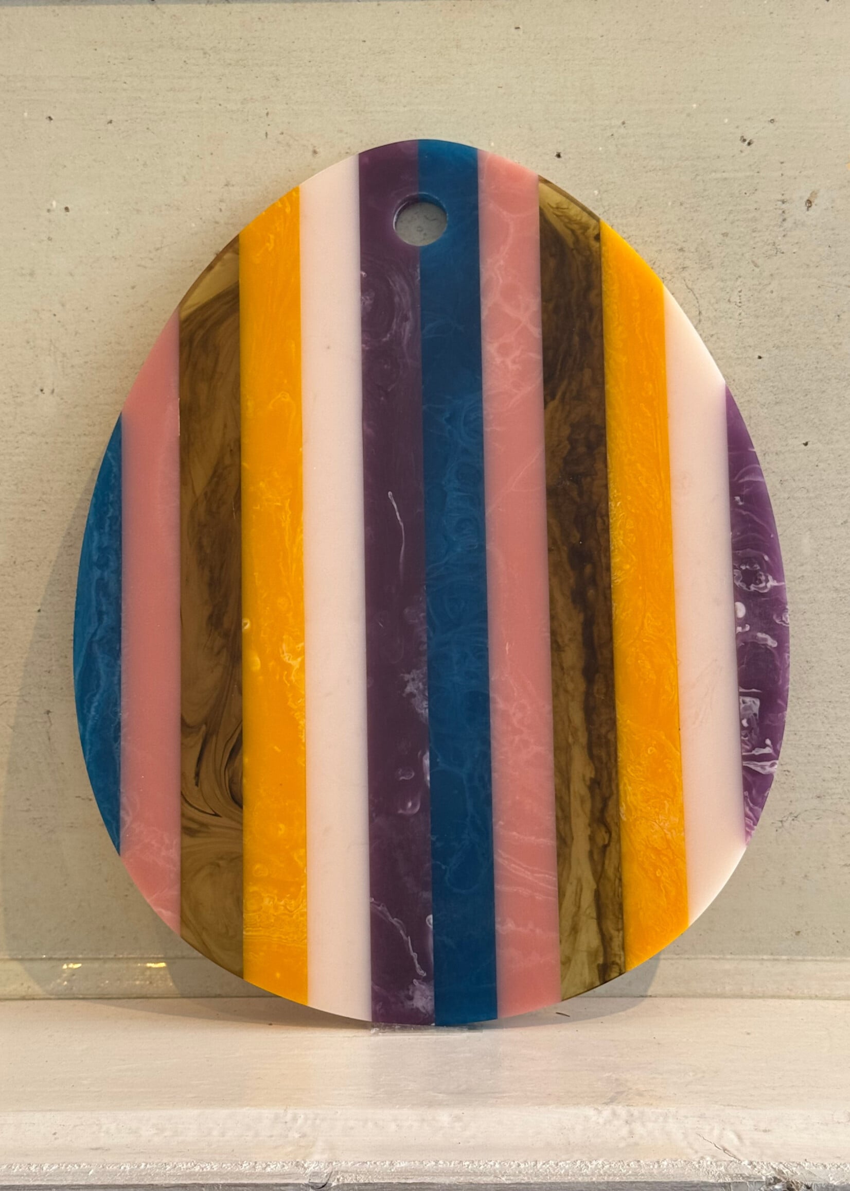 Au Maison Au Maison Cuttingboard Resin 'Multicolor Brown'