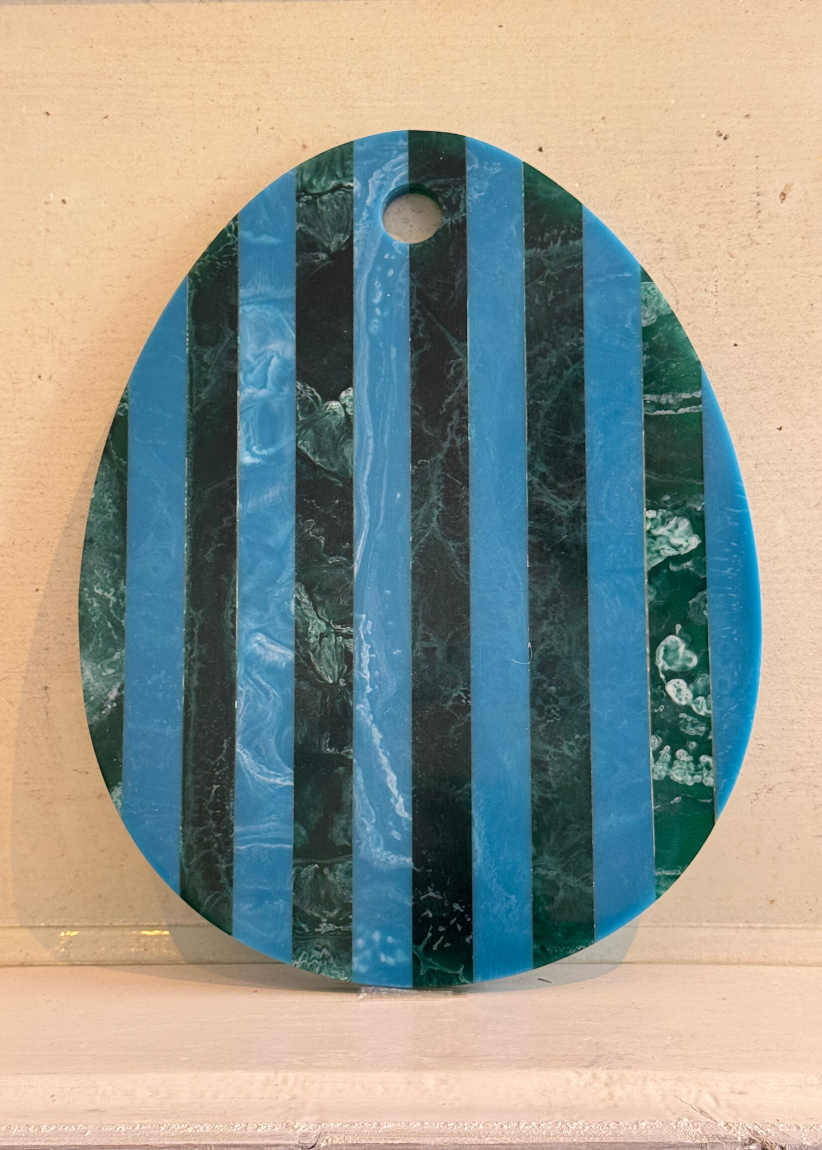Au Maison Au Maison Cuttingboard Resin 'Green/Blue'