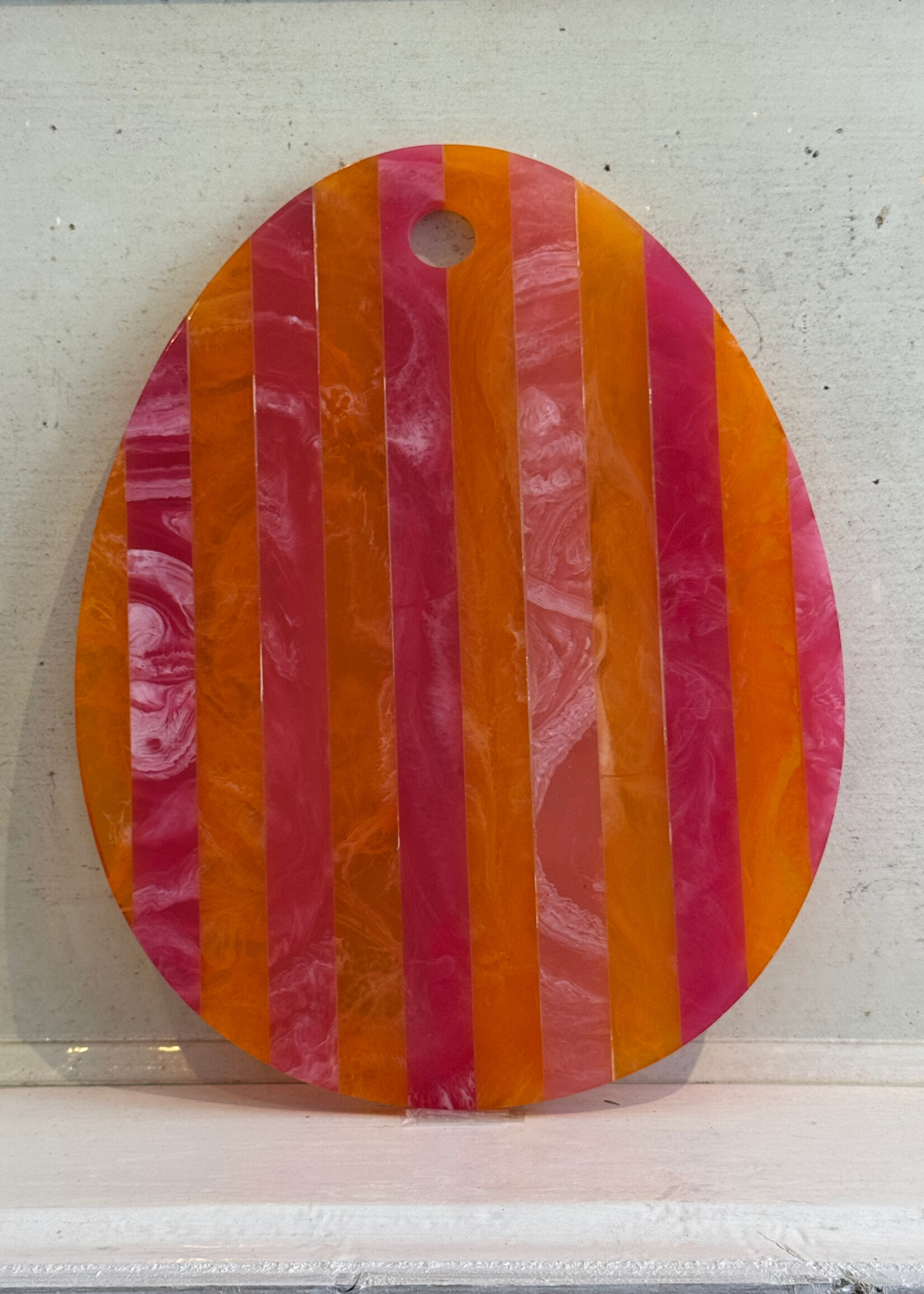 Au Maison Au Maison Cuttingboard Resin 'Orange/Pink'