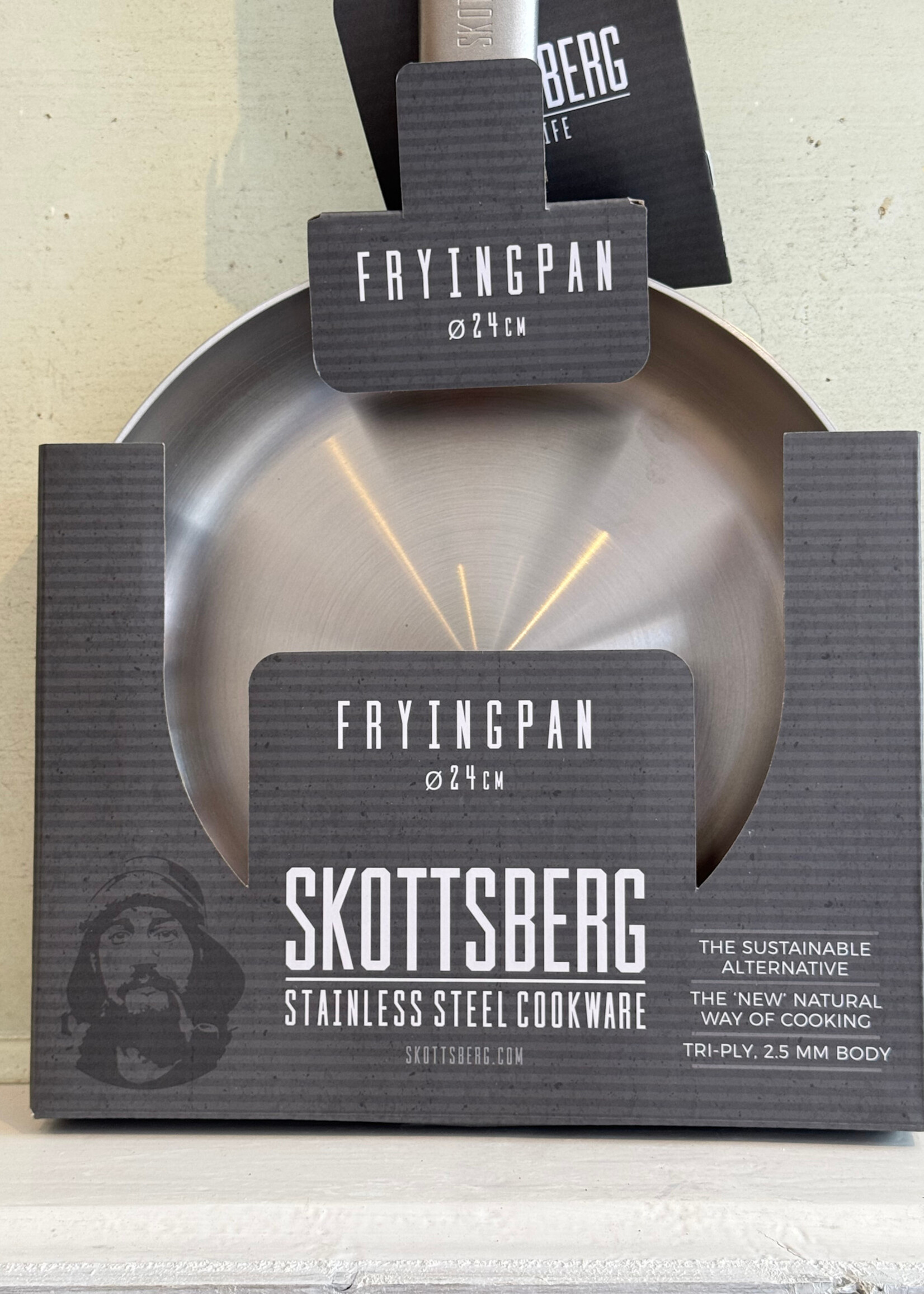 Skottsberg Skottsberg Koekenpan RVS 24 cm