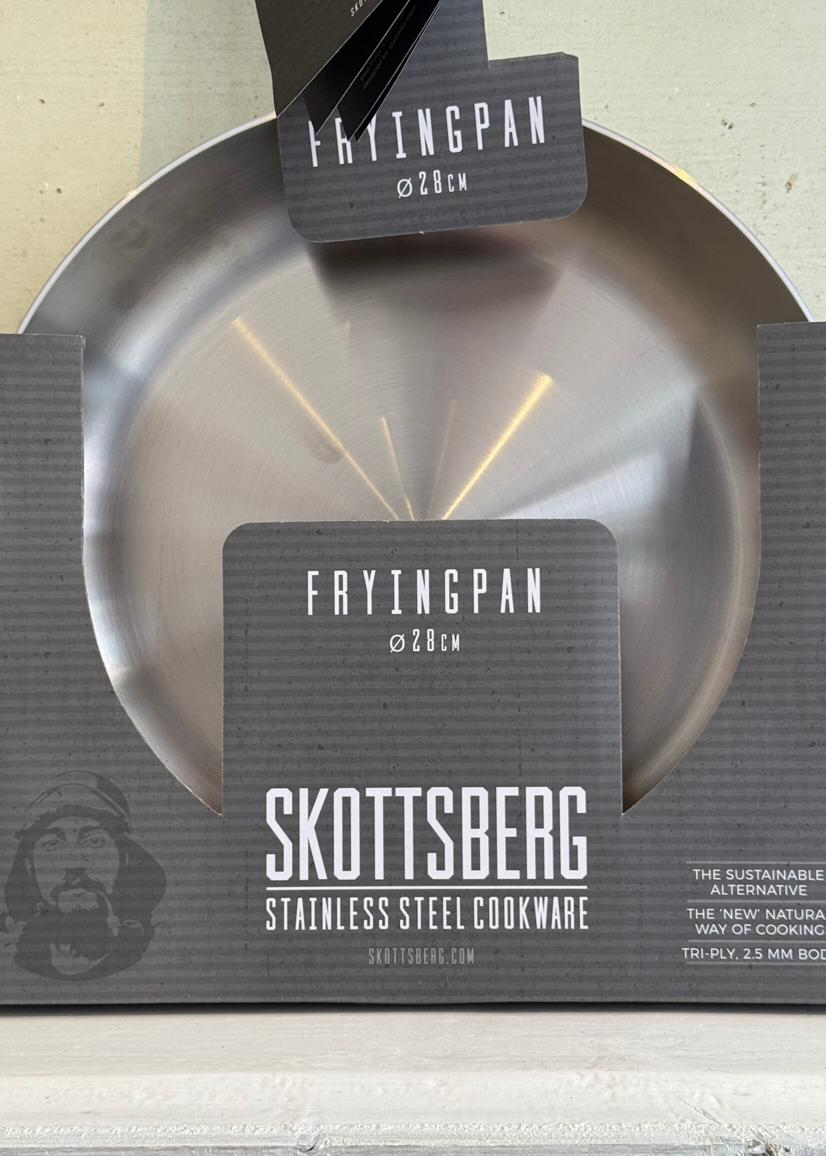 Skottsberg Skottsberg Koekenpan RVS 28 cm
