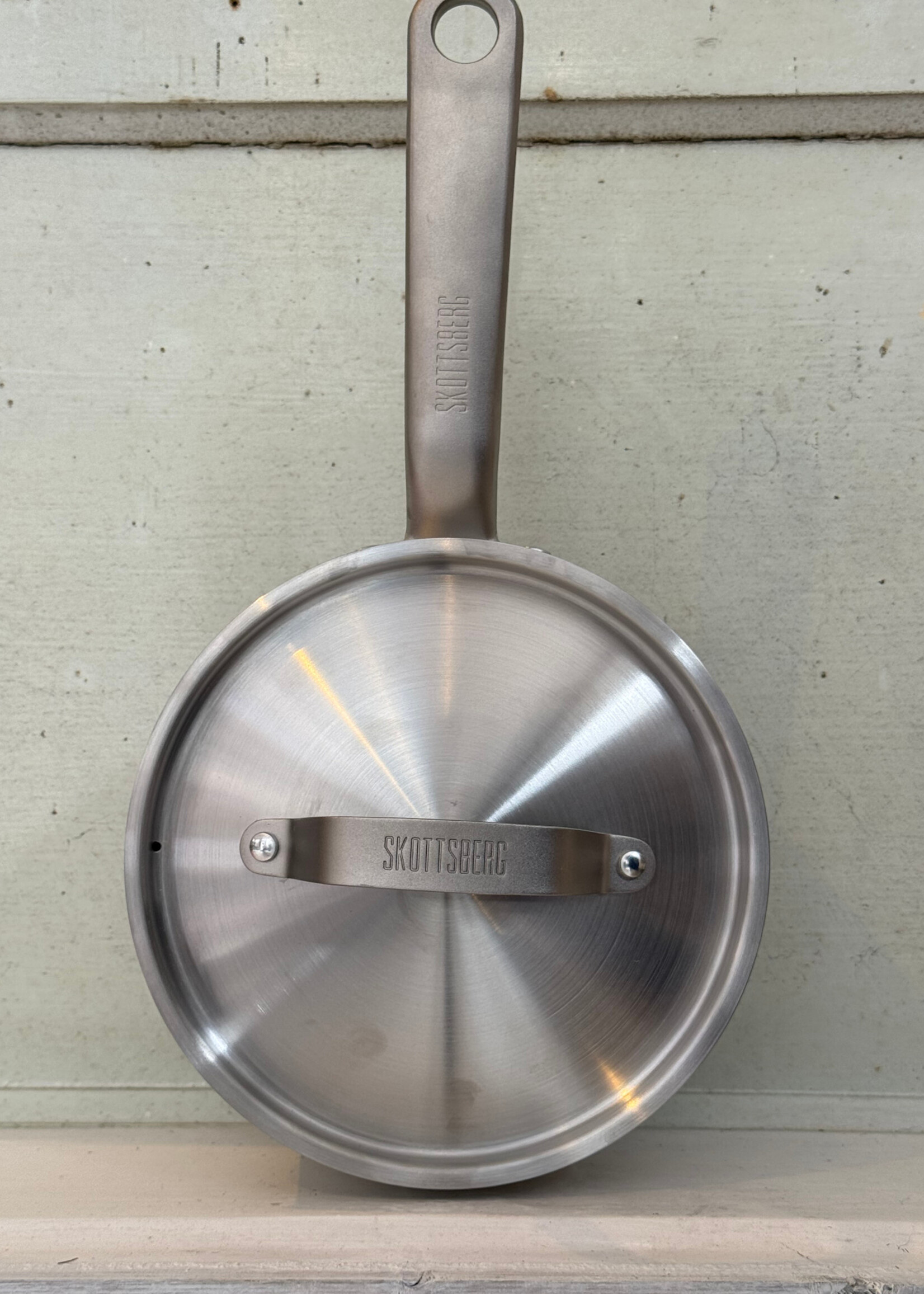 Skottsberg Skottsberg Steelpan met Deksel RVS 18 cm