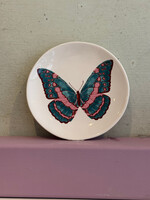 Anna + Nina Anna + Nina Butterfly Manor Dessert Plate