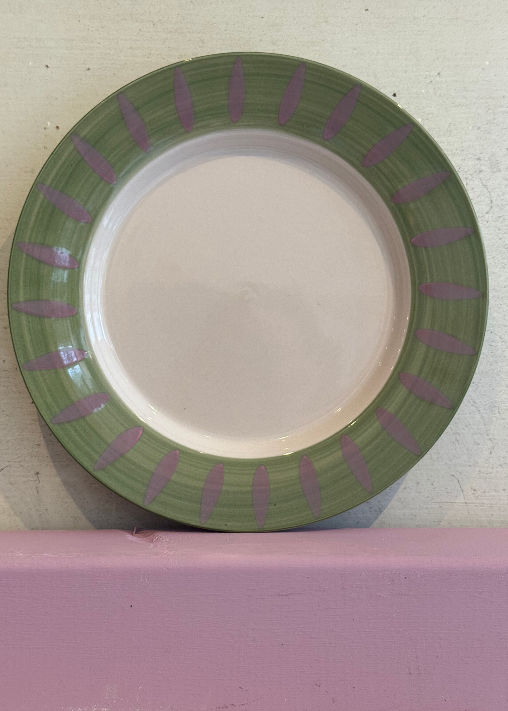 Anna + Nina Anna + Nina Olive Breakfast Plate