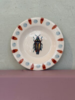 Anna + Nina Anna + Nina Beetle Bug Wall Decoration Plate